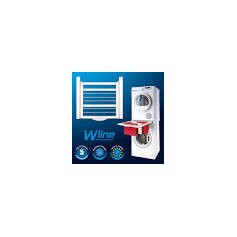 KIT GIUNZIONE LAVATRICE ASCIUGATRICE CON STENDINO