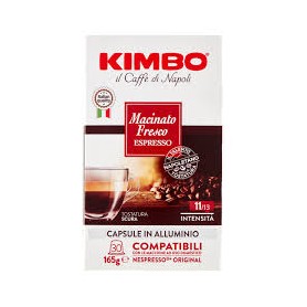 CAPSULE CAFFE KIMBO NESPRESSO  MISCELA SCURA 11/13