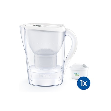 CARAFFA FILTRANTE CAPACITÀ 1,4LT COLORE BIANCO