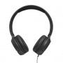 CUFFIE A PADIGLIONE CON MICROFONO JACK 3,5MM NERO