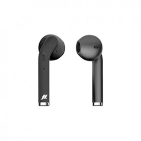 AURICOLARI BLUETOOTH CON CUSTODIA DI RICARICA NERO