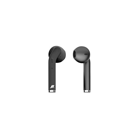 AURICOLARI BLUETOOTH CON CUSTODIA DI RICARICA NERO