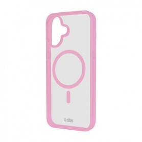 CUSTODIA MAGSAFE ROSA PER IPHONE 16