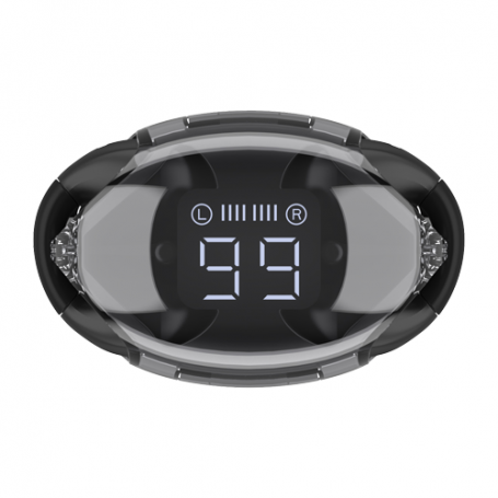 AURICOLARI BLUETOOTH CON CUSTODIA DI RICARICA BK