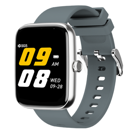 SMARTWATCH SGS 1.96 CON CHIAMATE GRIGIO