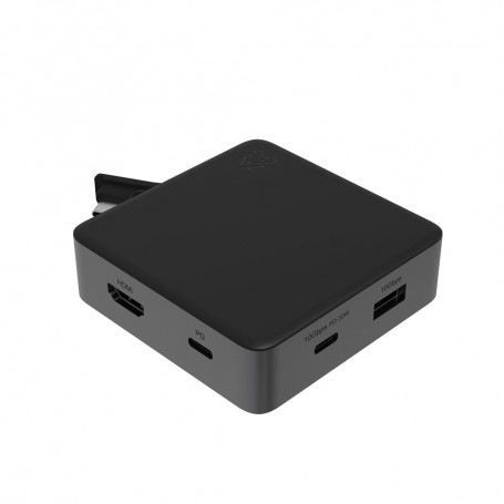 HUB 4 PORTE 2 PORTE USB-C  1 USB-A  1 HDMI