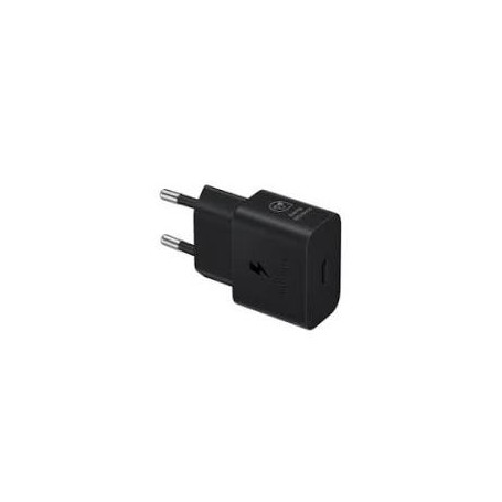 CARICATORE DA RETE 25WATT USB-C NERO