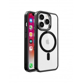 CUSTODIA IN SILICONE TRASPARENTE  PER IPHONE 16PRO