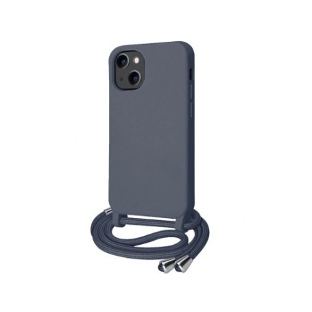 CUSTODIA IN SILICONE NERO PER IPHONE 16PROMAX