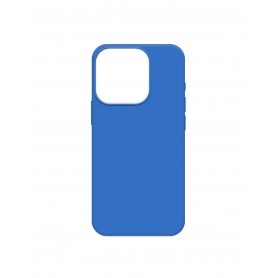 CUSTODIA IN SILICONE AZZURRA PER IPHONE 16PRO
