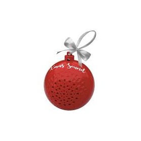 SPEAKER BLUETOOTH PALLINA NATALE 3WATT ROSSO