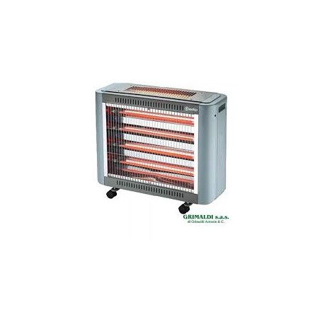 STUFA AL QUARZO 2400WATT 5LIVELLI CON TERMOSTATO