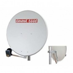 ANTENNA TV ESTERNA  OFF SET 80CM DIAMETRO GRIGIO
