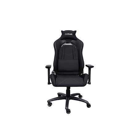 SEDIA DA GAMING TESSUTO NERO PORTATA 150KG