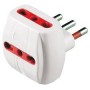 ADATTATORE SPINA 10A 3 POSTI 16A CON PROTEZIONE