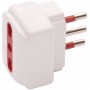 ADATTATORE SPINA 10A 1 PRESA 16A CON PROTEZIONE