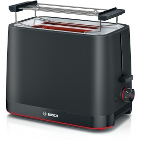 TOSTAPANE 950WATT DUE FETTE CON TIMER NERO