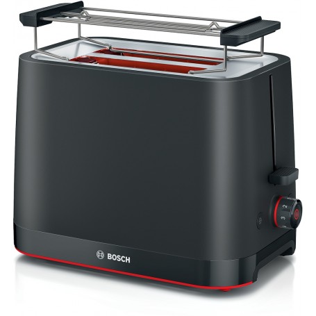 TOSTAPANE 950WATT DUE FETTE CON TIMER NERO