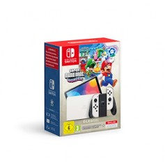 CONSOLE NINTENDO SWITCH OLED + SUPER MARIO W + 12M