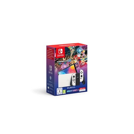 CONSOLE NINTENDO SWITCH OLED MARIO KART 8 + 12MESI