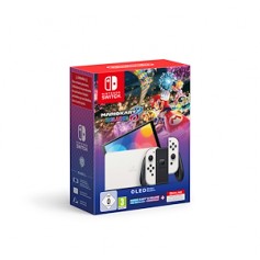 CONSOLE NINTENDO SWITCH OLED MARIO KART 8 + 12MESI