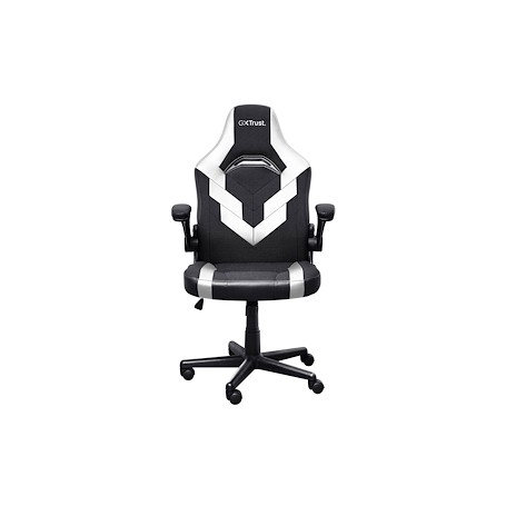 SEDIA DA GAMING CON BRACCIOLI BIANCO NERO