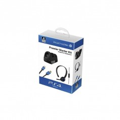 BASE DI RICARICA DOPPIO JOYPAD PS4 + CUFFIE + CAVO