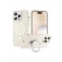 CUSTODIA IN SILICONE PER IPHONE 14 BIANCA