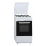 CUCINA A GAS 4 FUOCHI 50X50 FORNO GAS BIANCA