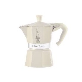 CAFFETTIERA 3 TAZZE COLOR PANNA