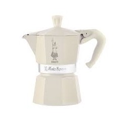 CAFFETTIERA 3 TAZZE COLOR PANNA