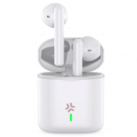 AURICOLRI BLUETOOTH CON CUSTODIA DI RIC BIANCA