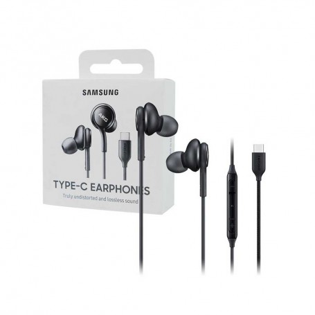 CUFFIE AURICOLARI ORIGINALI SAMSUNG TYPE C NERE