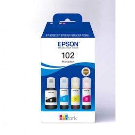 CARTUCCIA MULTIPACK ORIGINALE EPSON 102 4 COLORI
