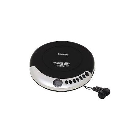 LETTORE CD MP3 PORTATILE CON AURICOLARI INCLUSI