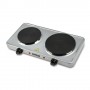 FORNELLO ELETTRICO 1000/1500WATT 2 PIASTRE 5 TEMP.