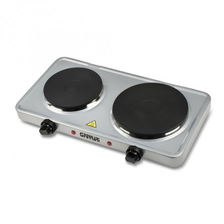 FORNELLO ELETTRICO 1000/1500WATT 2 PIASTRE 5 TEMP.