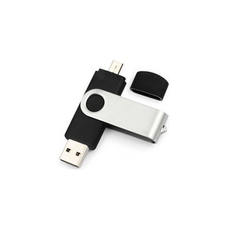 PENDRIVE 8GB USB 2.0 ATTACCO TYPE C E USB