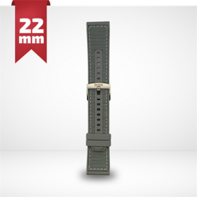 CINTURINO IN SILICONE E NYLON PER SMARTWATCH 22MM