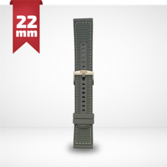 CINTURINO IN SILICONE E NYLON PER SMARTWATCH 22MM