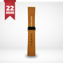 CINTURINO IN PELLE PER SMARTWATCH 22MM ORANGE