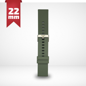 CINTURINO IN SILICONE PER SMARTWATCH 22MM VERDE