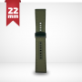 CINTURINO IN PELLE E SILICONE SMARTWATCH 22MM VERD