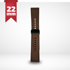 CINTURINO IN PELLE E SILICONE SMARTWATCH 22MM MARR