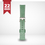 CINTURINO IN PELLE PER SMARTWATCH 22MM VERDE