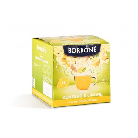 CIALDE BORBONE GUSTO ZENZERO E LIMONE ESE 18PZ