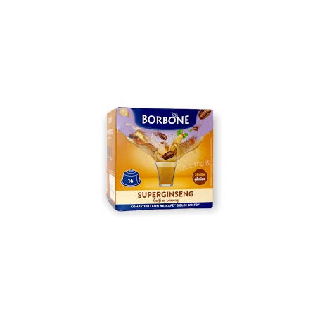 CAPSULE CAFFÈ BORBONE GINSENG DOLCE GUSTO 16PZ*4