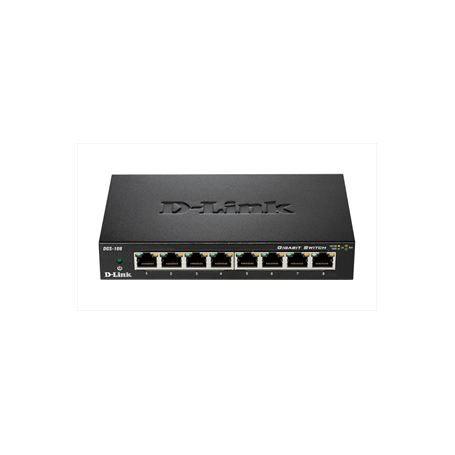 SWITCH ETHERNET 8 PORTE 10/100/1000MBPS