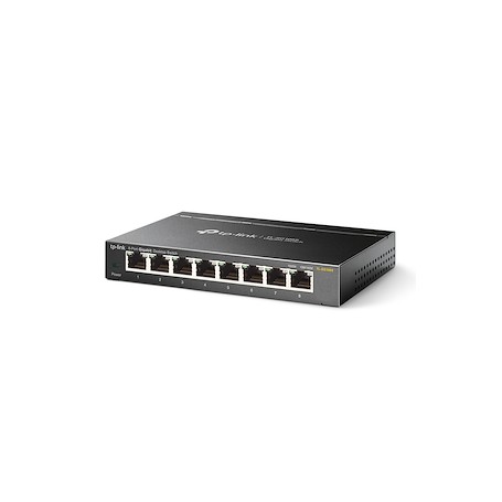 SWITCH ETHERNET 8 PORTE 10/100/1000MBPS METALLO