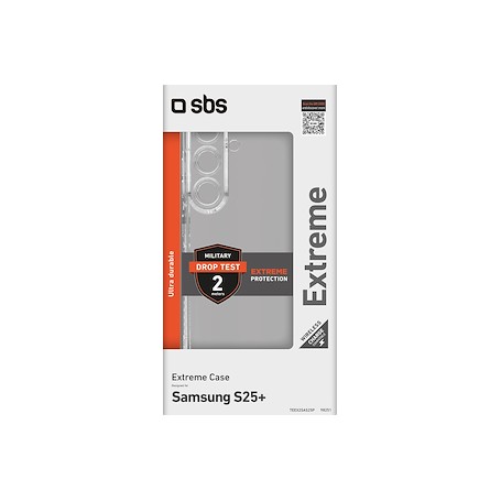 CUSTODIA IN SILICONE RIGIDA TRASP SAMSUNG S25+